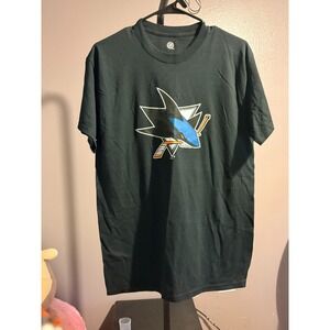Fanatics Black NHL San Jose Sharks T Shirt Sz M